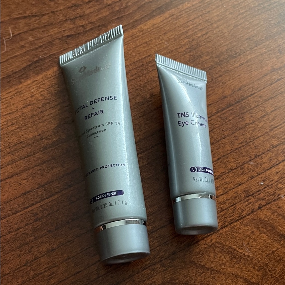 SkinMedica Skincare Duo cream SPF34 and Eye cream
